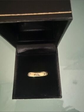 Mimi So 14k Yellow Gold Diamond Band Ring